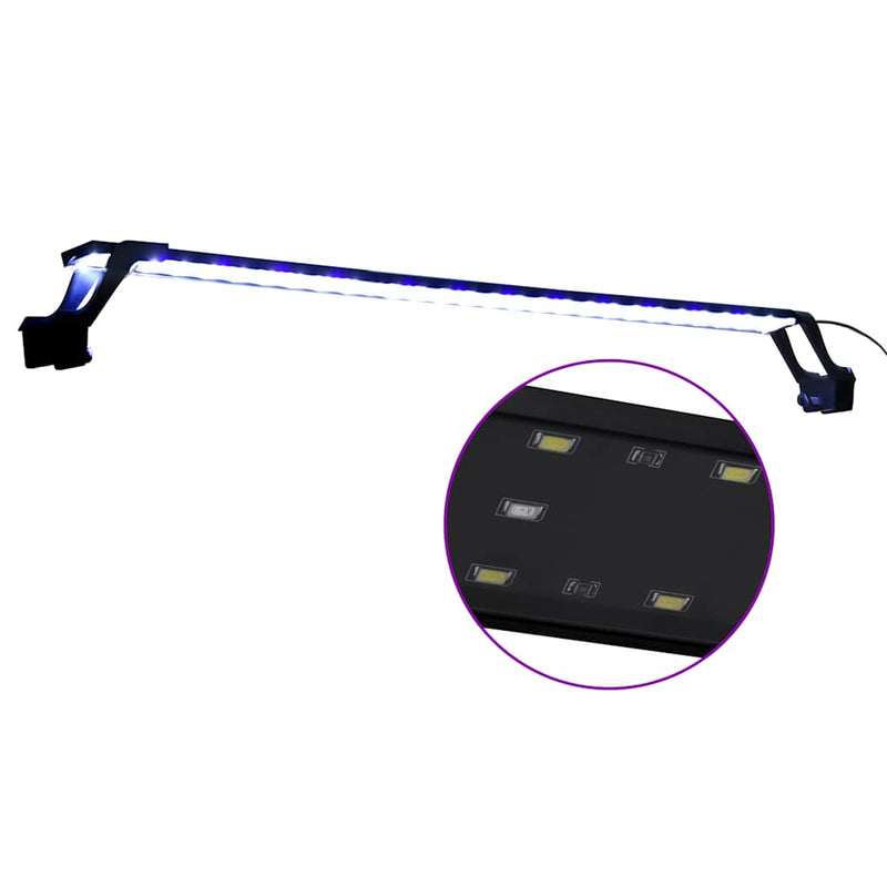 Laden Sie das Bild in Galerie -Viewer, Vidaxl aquariumlamp met klemmen led 90-105 cm blauw en wit