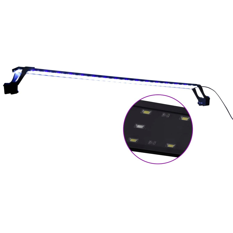 Load image into Gallery viewer, Vidaxl aquariumlamp met klemmen led 115-130 cm blauw en wit