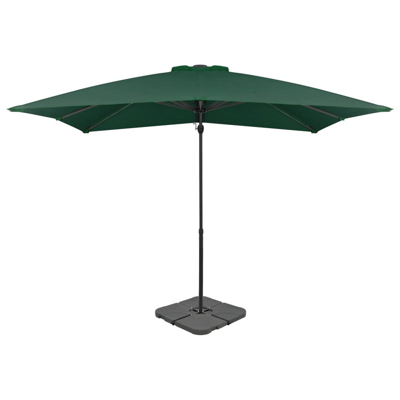Load image into Gallery viewer, VidaXL Parasol met draagbare voet groen