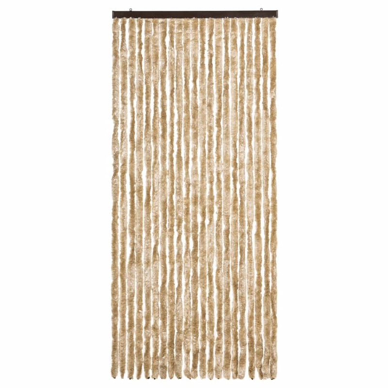 Load image into Gallery viewer, Vidaxl vliegengordijn 90x220 cm chenille beige