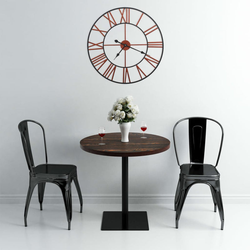 Load image into Gallery viewer, Vidaxl wandklok 58 cm metaal rood