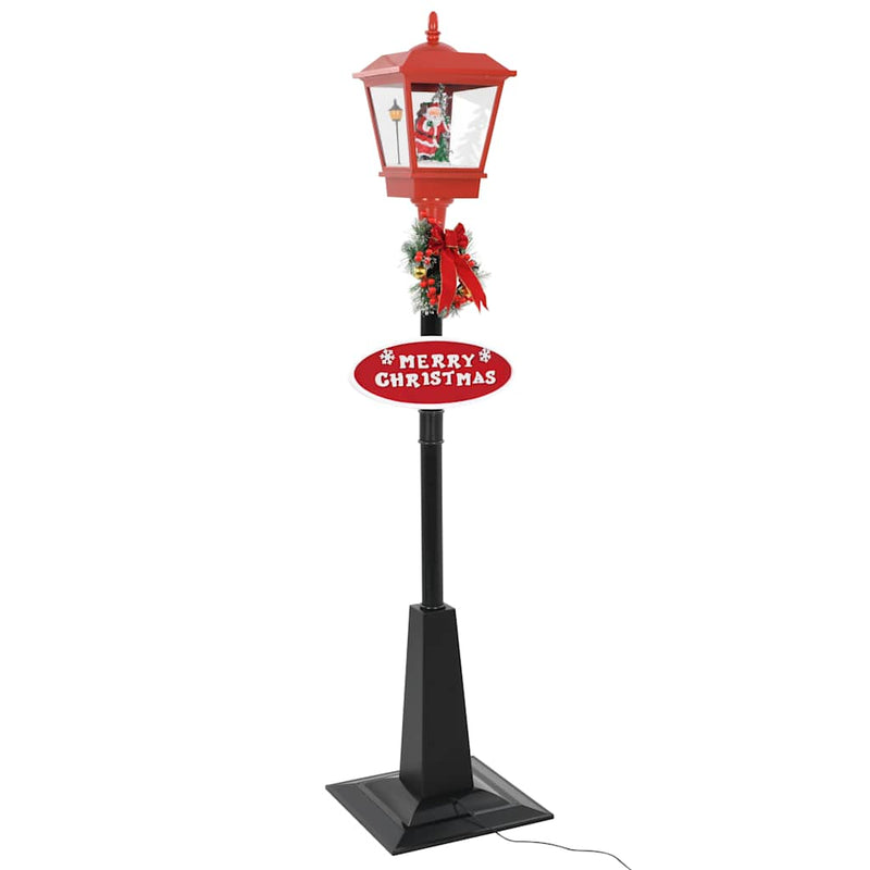 Load image into Gallery viewer, Vidaxl straatlantaarn met kerstman led 180 cm