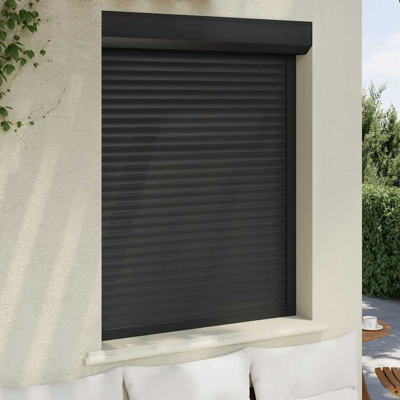 Load image into Gallery viewer, Vidaxl rolluik 100x130 cm aluminium antracietkleurig