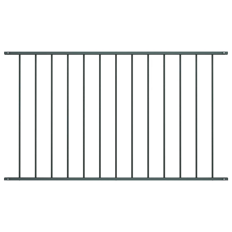 Load image into Gallery viewer, Vidaxl schuttingpaneel gepoedercoat staal 1,63x0,75 m antraciet