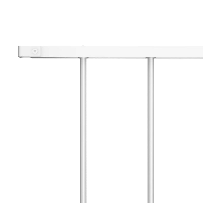 Load image into Gallery viewer, Vidaxl schuttingpaneel gepoedercoat staal 1,63x1,25 m wit