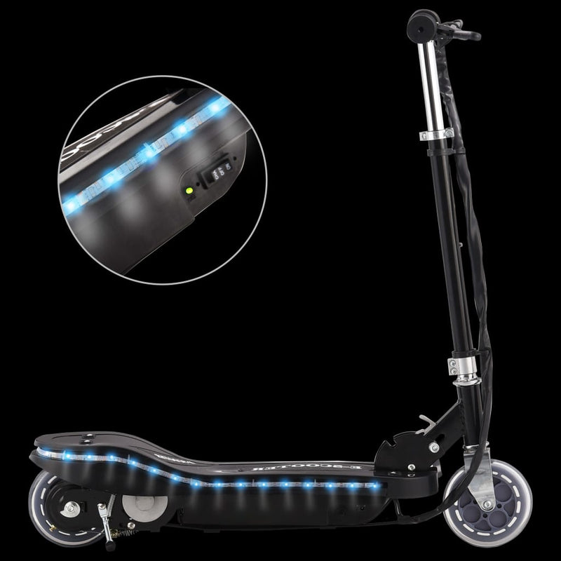 Load image into Gallery viewer, Vidaxl step elektrisch met led 120 w zwart