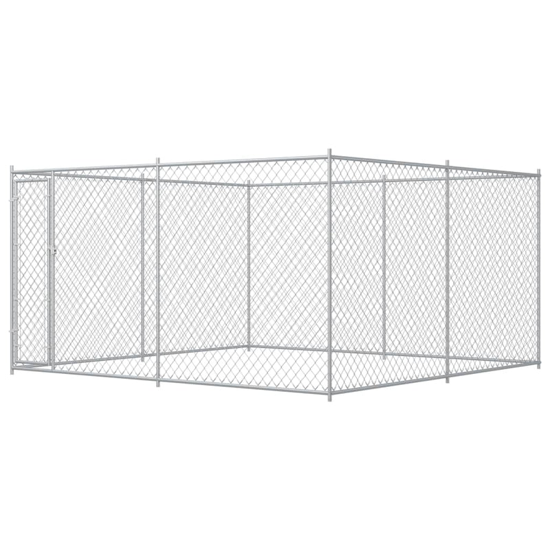 Load image into Gallery viewer, VidaXL Hondenkennel voor buiten 383x383x185 cm