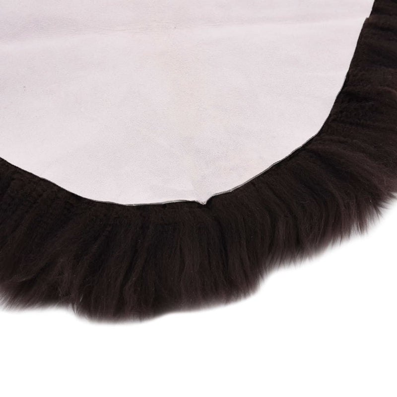 Load image into Gallery viewer, Vidaxl vloerkleed 60x90 cm schapenvacht bruin