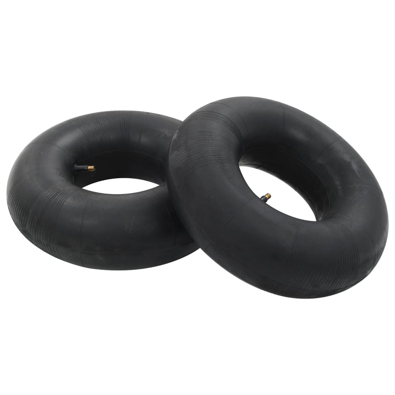 Load image into Gallery viewer, Vidaxl 4-delige kruiwagenband- en binnenbandset 15x6.00-6 4pr rubber