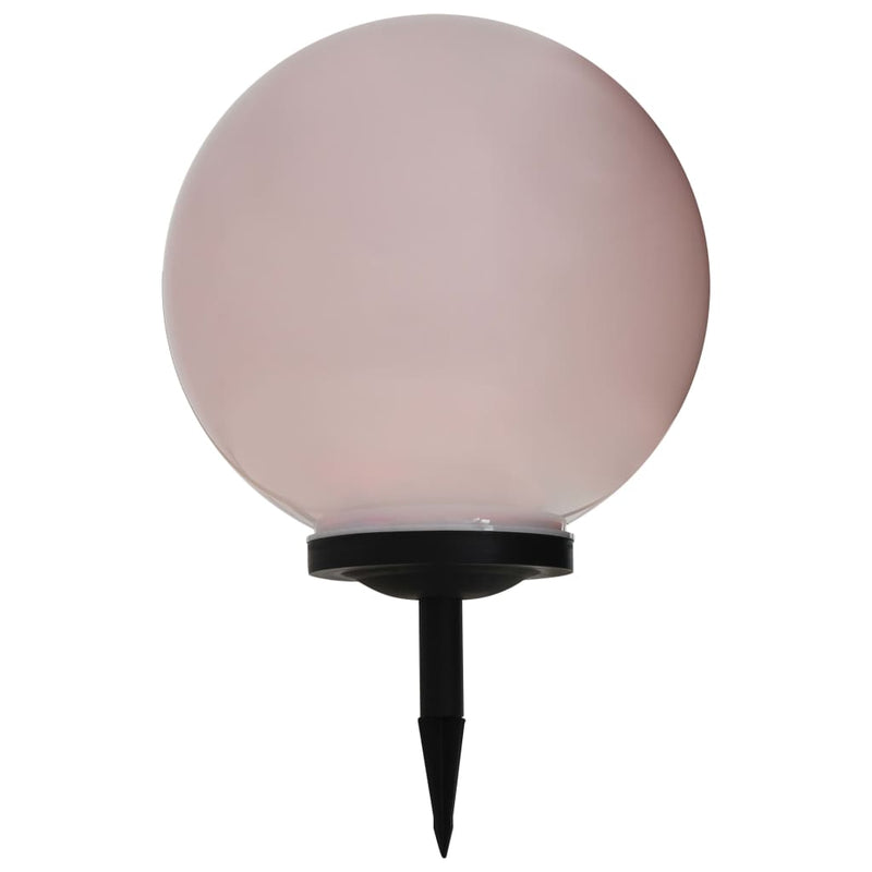 Load image into Gallery viewer, VidaXL Solarlampen 2 st LED rond 40 cm RGB