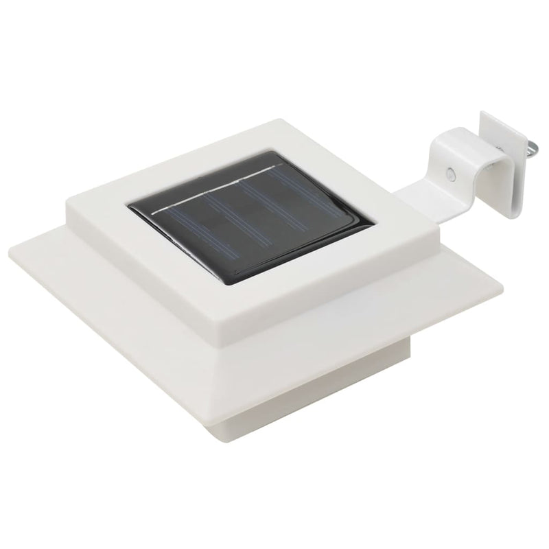 Load image into Gallery viewer, Vidaxl solarlampen 12 st led vierkant 12 cm wit