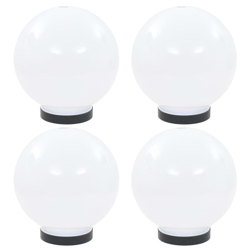 Load image into Gallery viewer, VidaXL LED-bollampen 4 st rond 20 cm PMMA