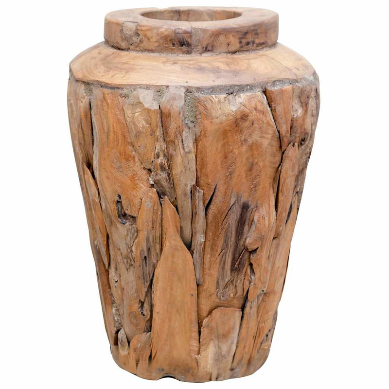 Load image into Gallery viewer, Vidaxl decoratievaas 40x60 cm massief teakhout