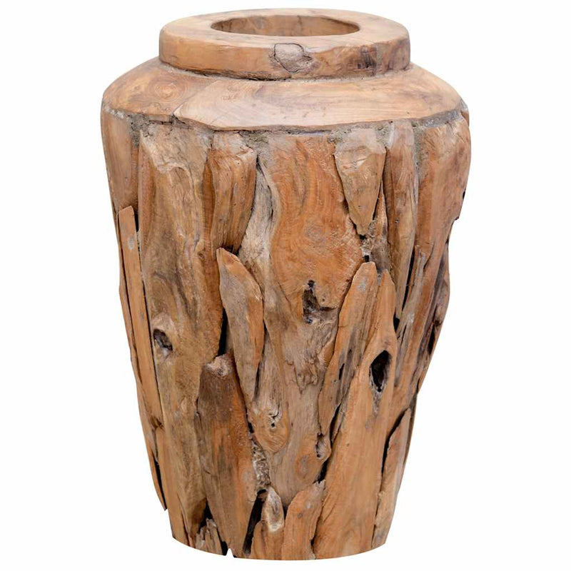 Load image into Gallery viewer, Vidaxl decoratievaas 40x60 cm massief teakhout