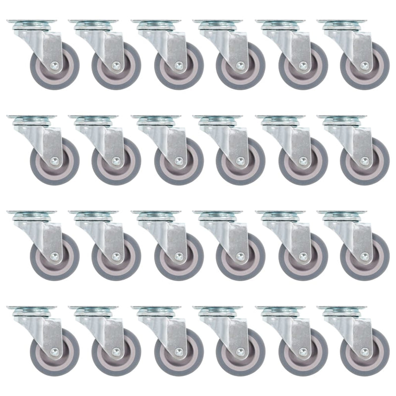 Load image into Gallery viewer, VidaXL 144 st Zwenkwielen 50 mm