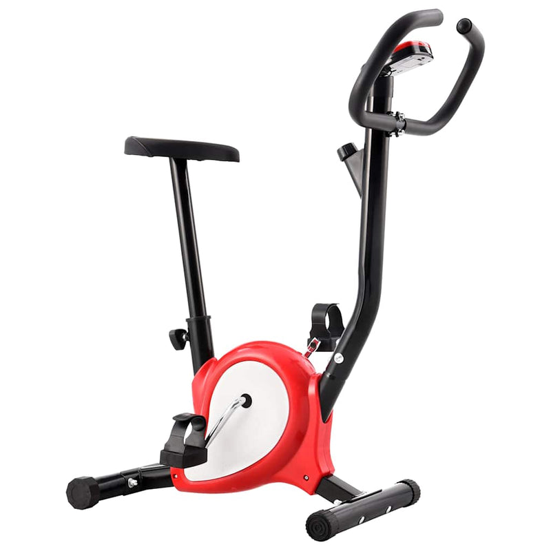 Load image into Gallery viewer, Vidaxl hometrainer met bandweerstand rood