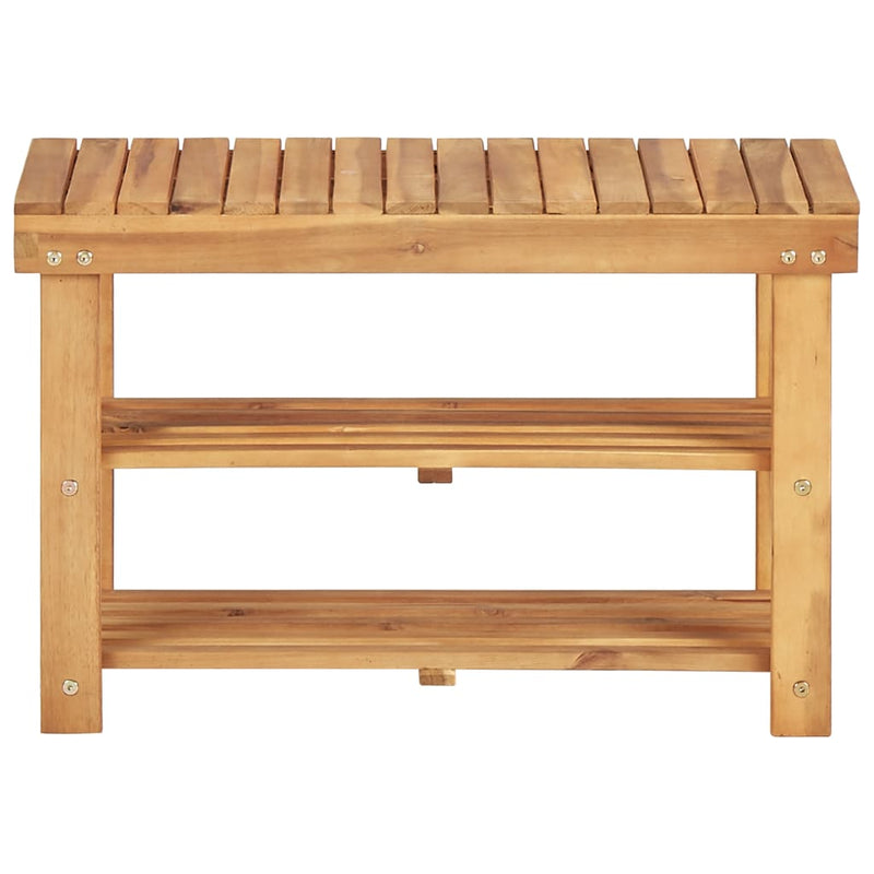 Load image into Gallery viewer, VidaXL Schoenenrek 70x32x46 cm massief acaciahout