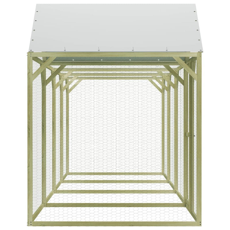 Load image into Gallery viewer, VidaXL Kippenhok 6x1,5x2 m geïmpregneerd grenenhout