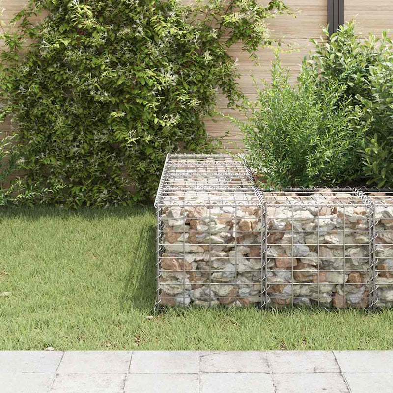 Load image into Gallery viewer, Vidaxl gabion plantenbak verhoogd kubus 40x40x40 cm staaldraad