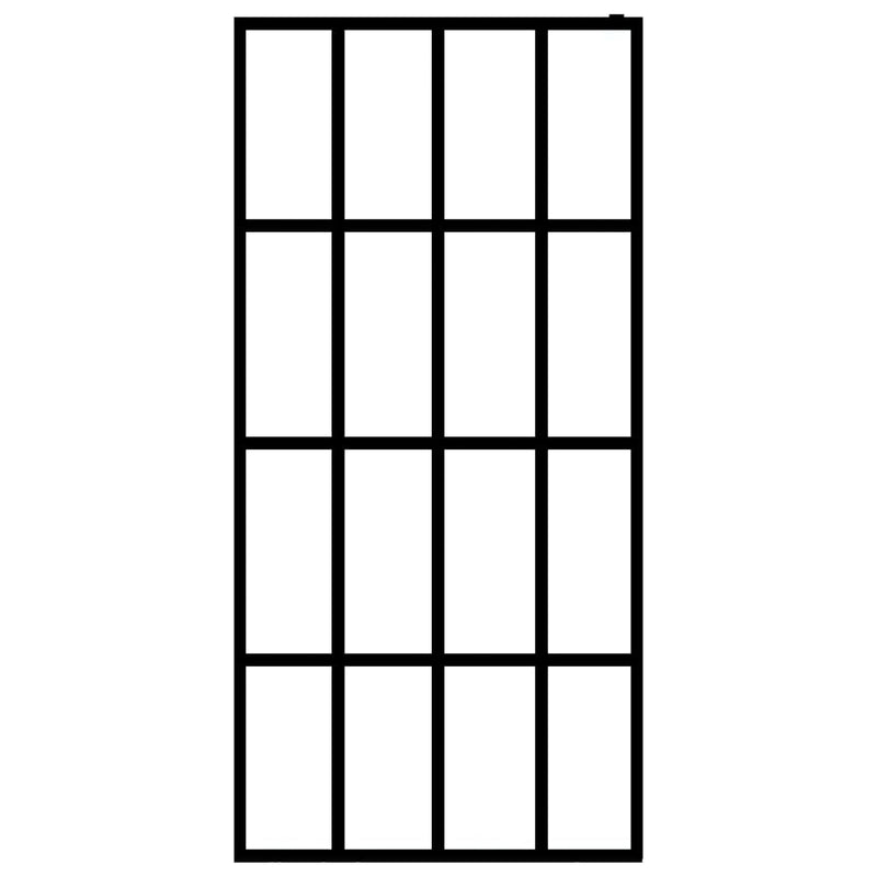 Load image into Gallery viewer, VidaXL Inloopdouchewand 140x195 cm mat gehard glas