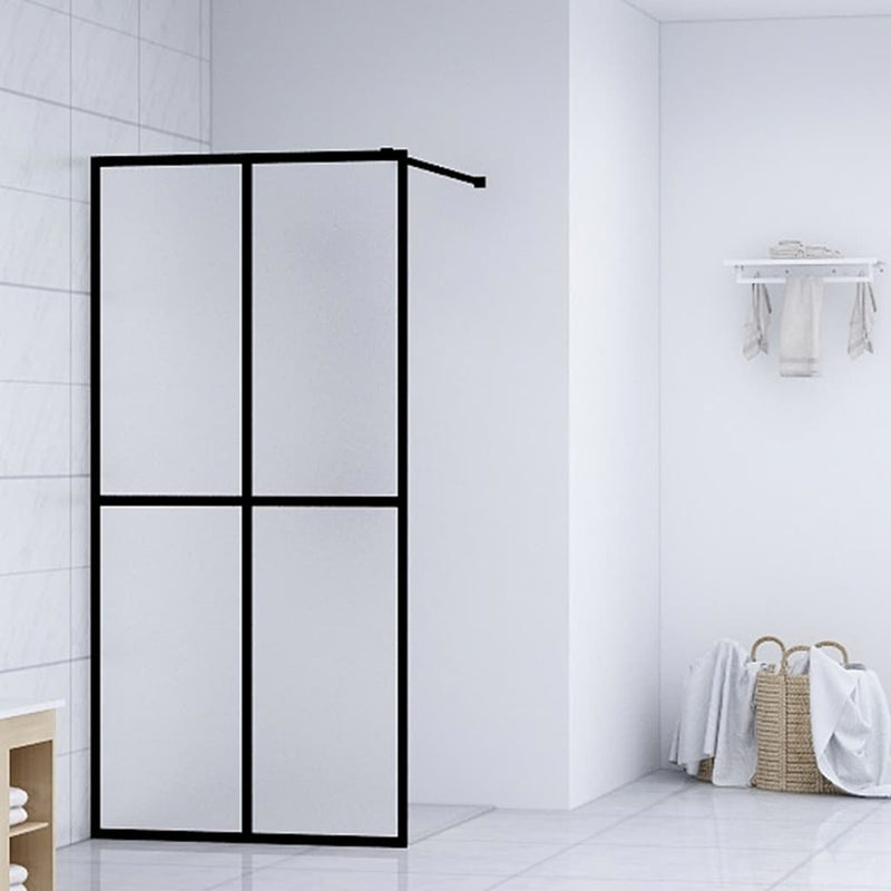 Load image into Gallery viewer, Vidaxl inloopdouchewand 80x195 cm mat gehard glas