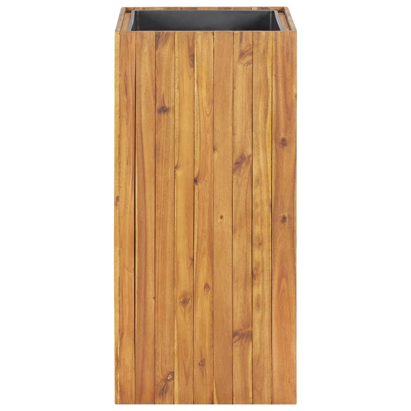 Afbeelding laden in galerijviewer, Vidaxl plantenbak verhoogd 43,5x43,5x90 cm massief acaciahout