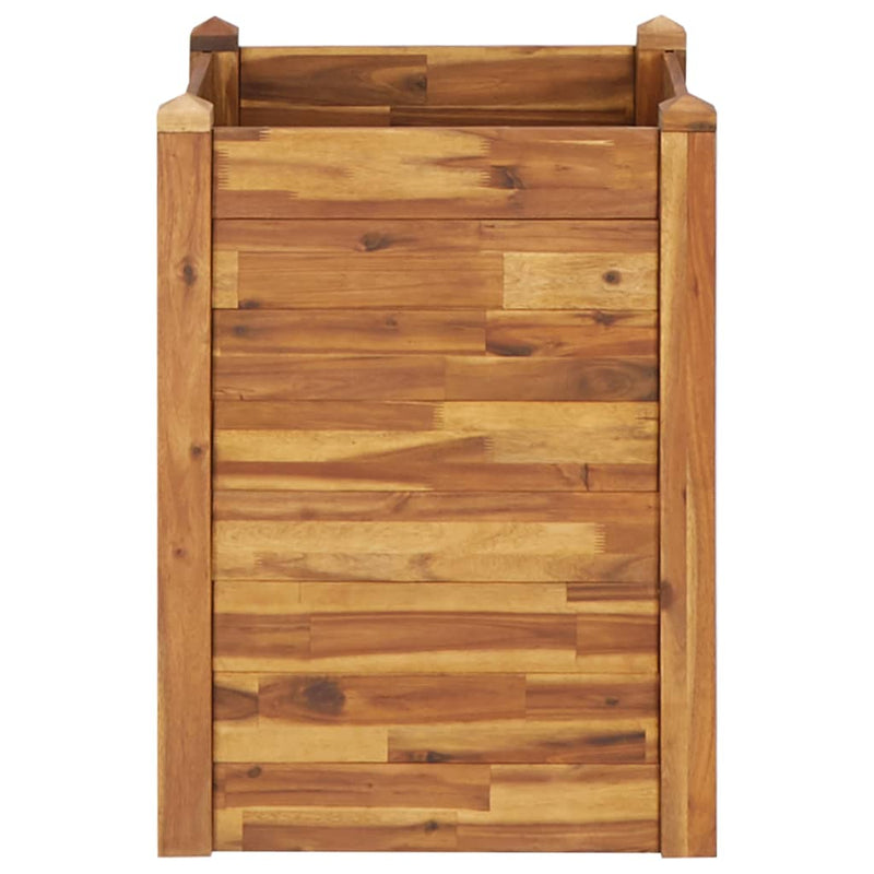 ギャラリービューアに画像をロードする, Vidaxl plantenbak verhoogd 60x60x84 cm massief acaciahout