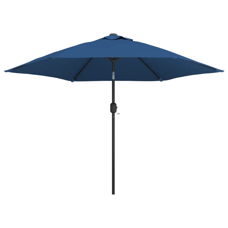 Load image into Gallery viewer, Vidaxl parasol met metalen paal 300 cm blauw