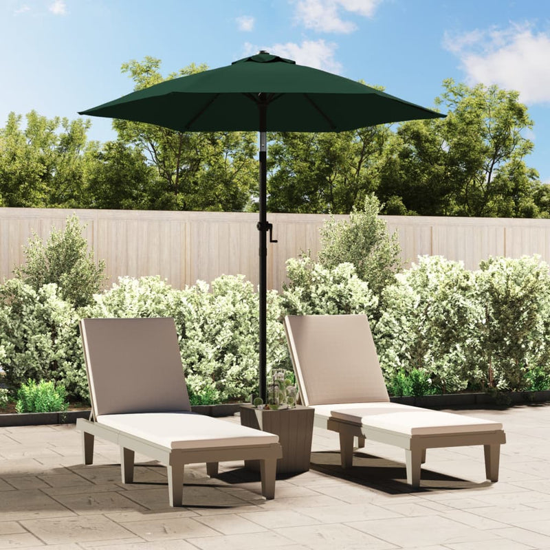 Load image into Gallery viewer, Vidaxl parasol 200x224 cm aluminium groen