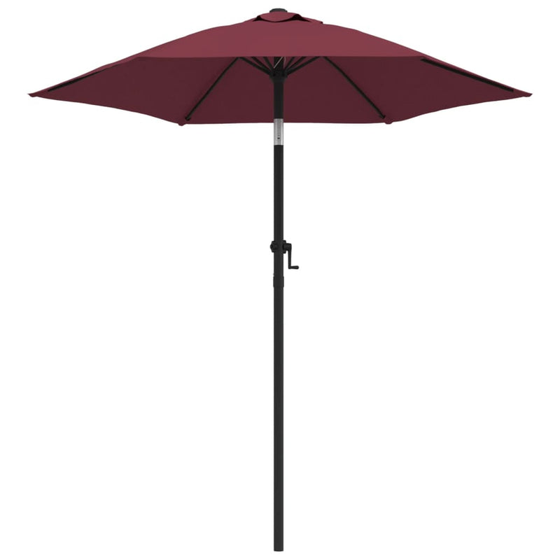 Load image into Gallery viewer, Vidaxl parasol 200x224 cm aluminium bordeauxrood