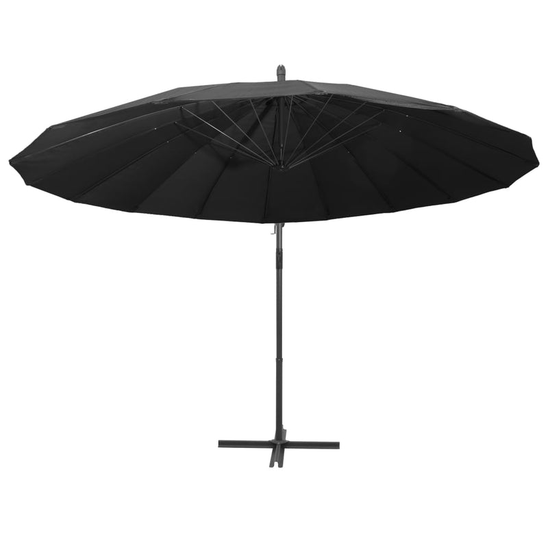 Load image into Gallery viewer, Vidaxl zweefparasol met aluminium paal 3 m antraciet