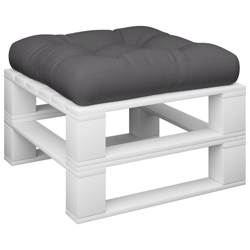 Load image into Gallery viewer, VidaXL Palletkussen 60x61,5x10 cm stof antracietkleurig