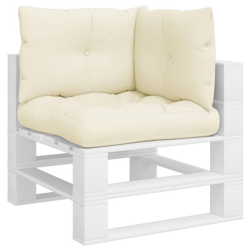 ギャラリービューアに画像をロードする, Vidaxl palletkussens 3 st stof crèmekleurig