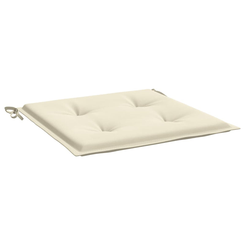 Load image into Gallery viewer, VidaXL Tuinstoelkussens 2 st 50x50x3 cm oxford stof crèmekleurig