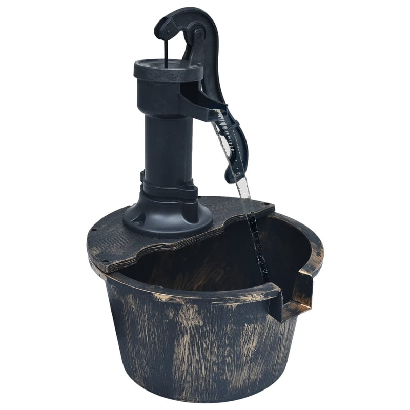 Load image into Gallery viewer, Vidaxl tuinfontein vat met pomp
