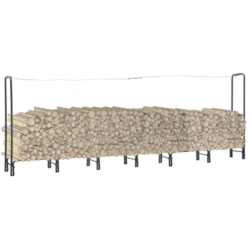 Load image into Gallery viewer, VidaXL Haardhoutrek 360x35x120 cm staal antraciet