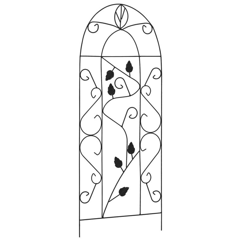 Load image into Gallery viewer, Vidaxl plantenklimrekken 3 st 40x100 cm ijzer zwart