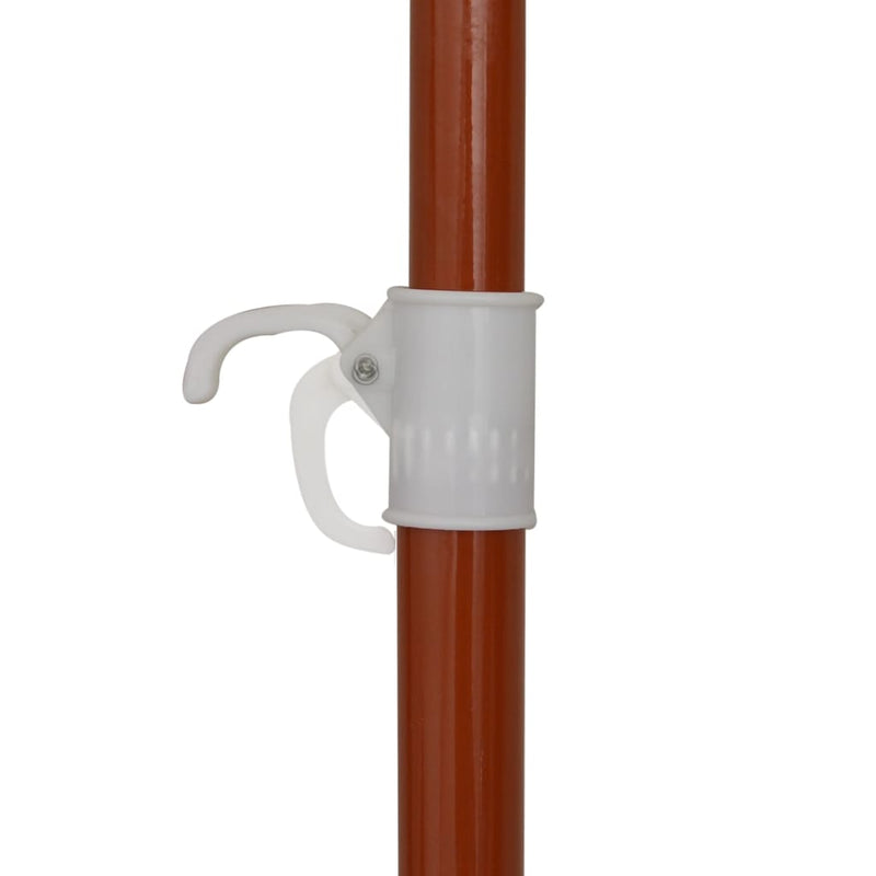 Load image into Gallery viewer, VidaXL Parasol met stalen paal 180 cm zandkleurig