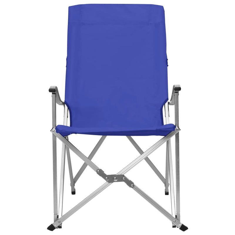 Load image into Gallery viewer, VidaXL Campingstoelen inklapbaar 2 st blauw