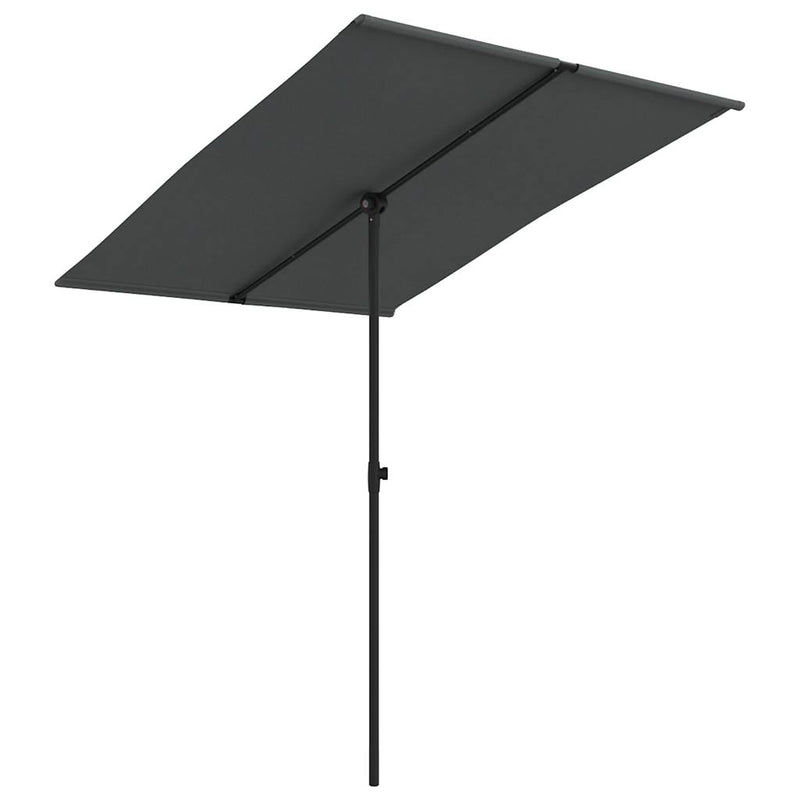 Load image into Gallery viewer, Vidaxl parasol met aluminium paal 2x1,5 m antracietkleurig