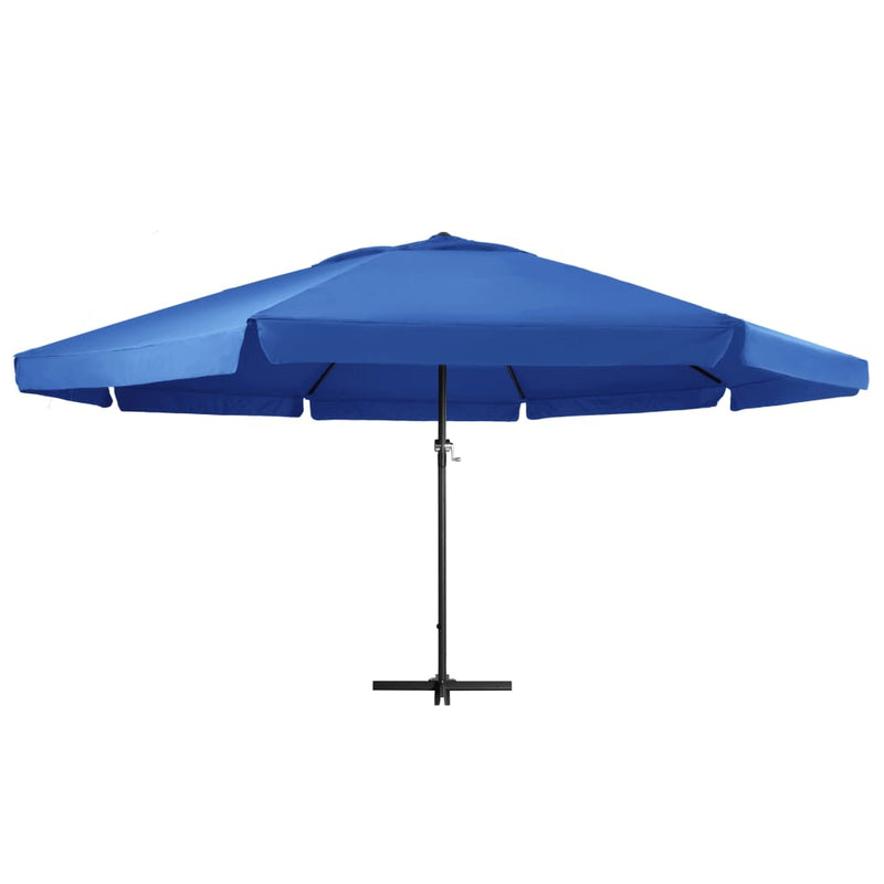 Load image into Gallery viewer, Vidaxl parasol met aluminium paal 500 cm azuurblauw