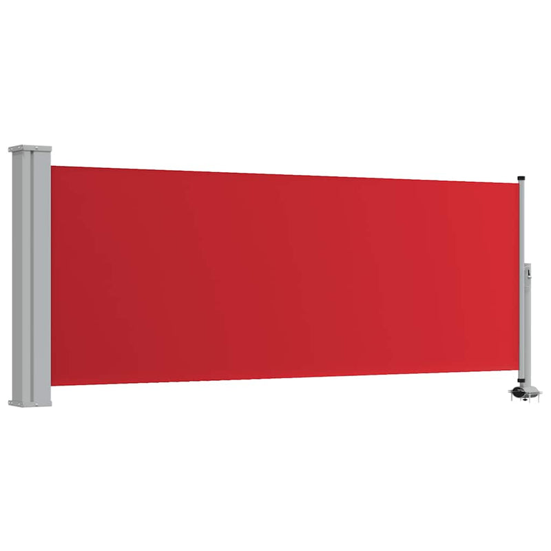 Load image into Gallery viewer, Vidaxl tuinscherm uittrekbaar 100x300 cm rood