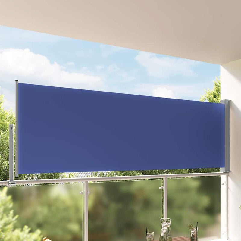 Load image into Gallery viewer, Vidaxl tuinscherm uittrekbaar 120x300 cm blauw