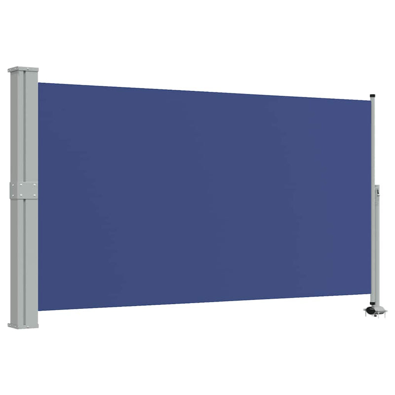 Load image into Gallery viewer, VidaXL Tuinscherm uittrekbaar 140x300 cm blauw
