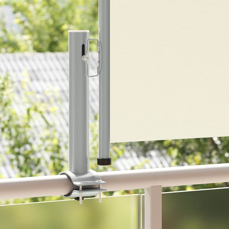 Load image into Gallery viewer, Vidaxl tuinscherm uittrekbaar 60x300 cm crèmekleurig