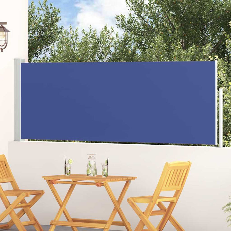 Load image into Gallery viewer, Vidaxl tuinscherm uittrekbaar 100x300 cm blauw