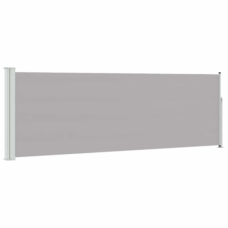 Load image into Gallery viewer, Vidaxl tuinscherm uittrekbaar 100x300 cm grijs