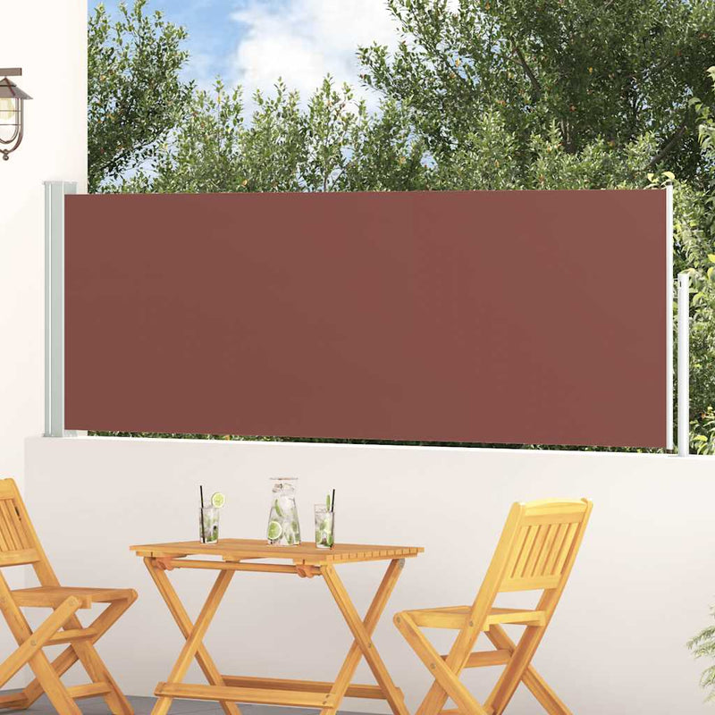 Load image into Gallery viewer, Vidaxl tuinscherm uittrekbaar 100x300 cm bruin