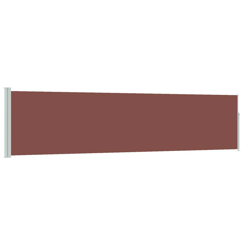 Load image into Gallery viewer, Vidaxl tuinscherm uittrekbaar 120x500 cm bruin