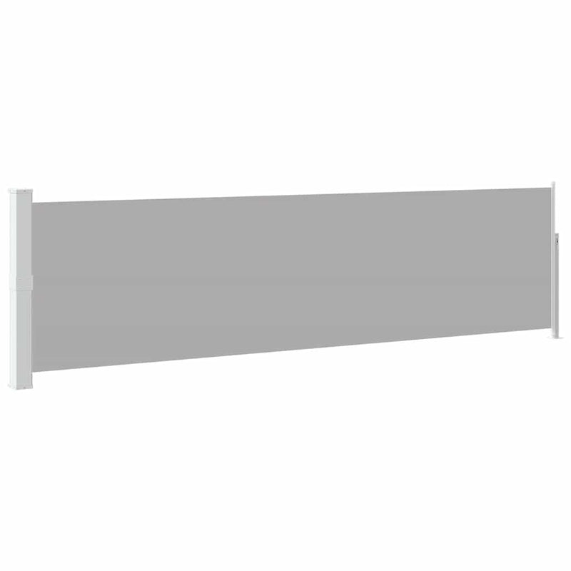 Load image into Gallery viewer, Vidaxl tuinscherm uittrekbaar 140x500 cm grijs